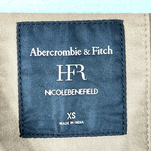 Abercrombie & Fitch x N. Benefield Wide-Leg Coverall Jumpsuit Sz XS Tan *Read* - Picture 3 of 12